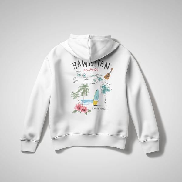 Organic Hawaiian Islands Hoodie