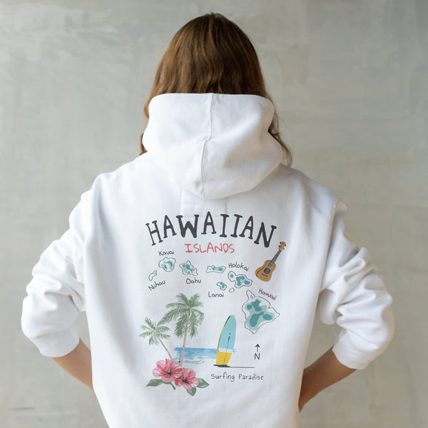 Organic Hawaiian Islands Hoodie