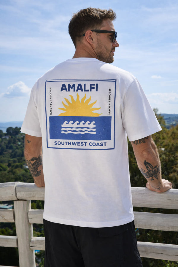 Organic Amalfi Sunset Tee