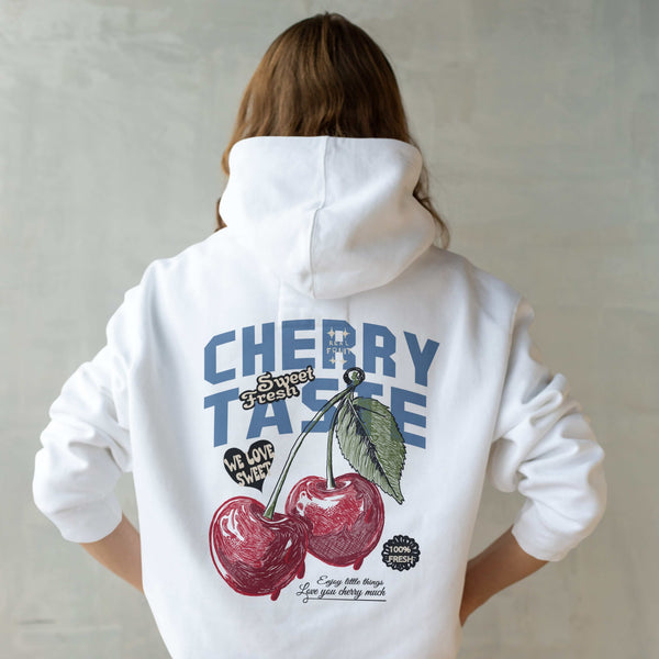 Organic Cherry Hoodie