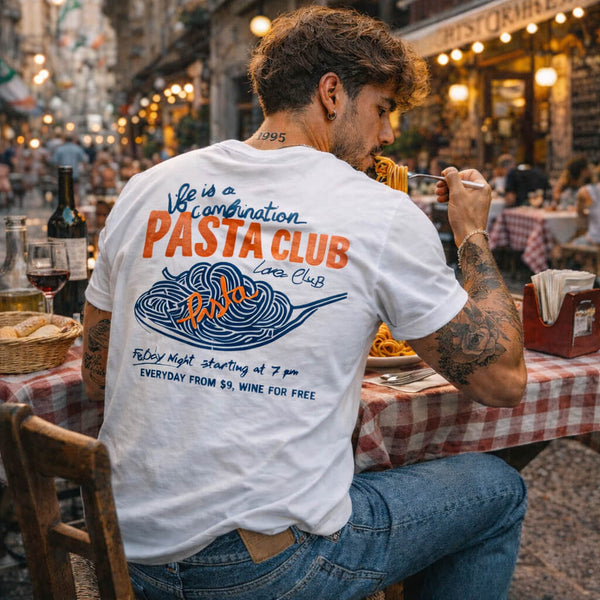 Organic Pasta Club Tee