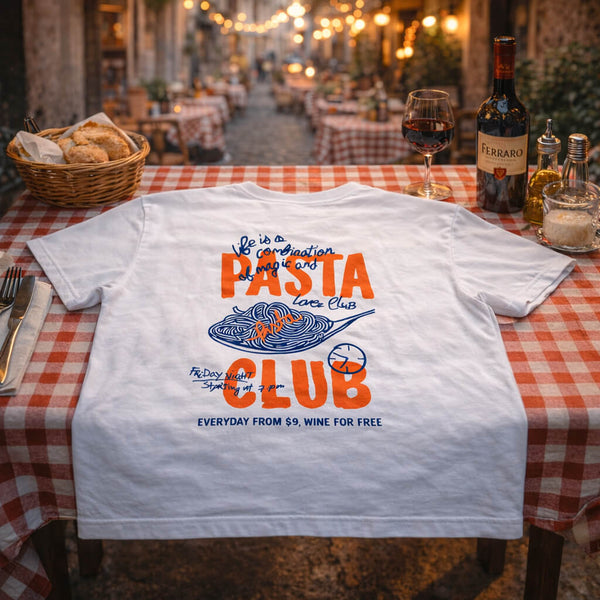 Organic Pasta Club Tee