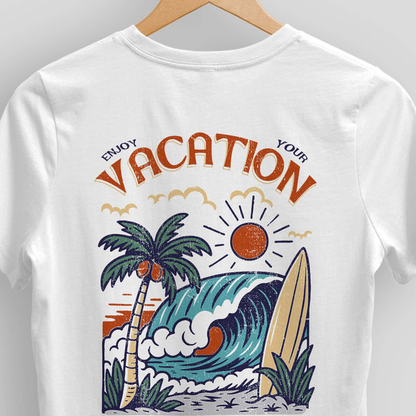 Organic Surf The Waves Tee