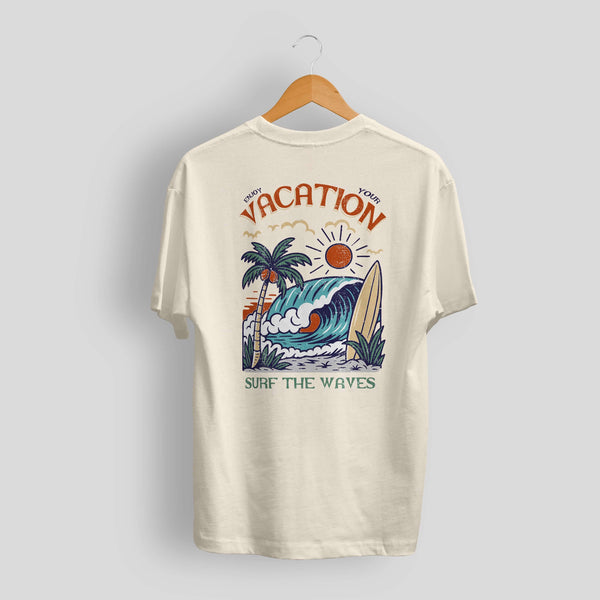 Organic Surf The Waves Tee